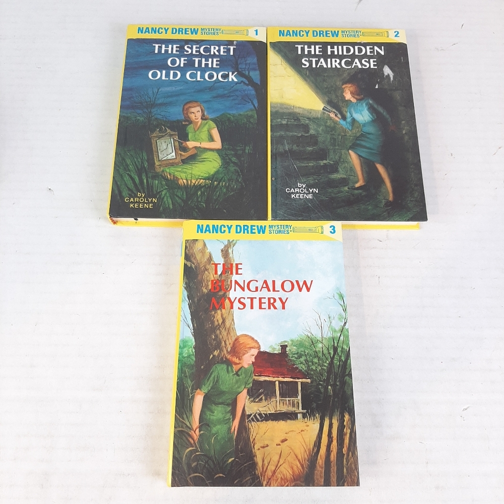 🔥Lot of 3 Nancy Drew Hardcover Books